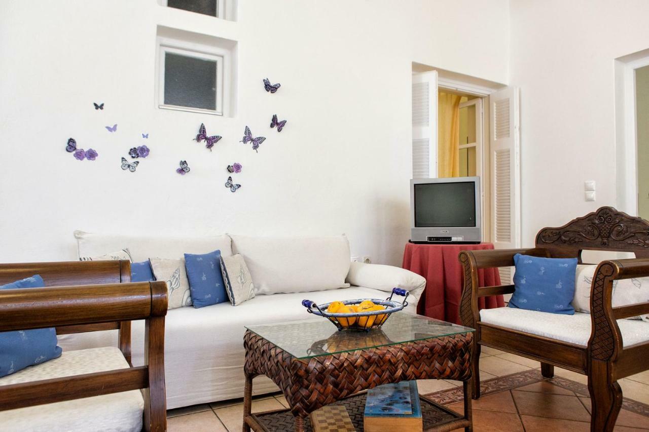 Town House For 6-16 With Ac Villa Parikia  Ngoại thất bức ảnh